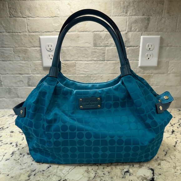 kate spade Handbags - Kate Spade EUC Stevie Thompson Vibrant Blue Satchel